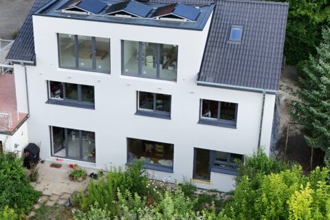 WDVS aus 20 cm Steinwolle