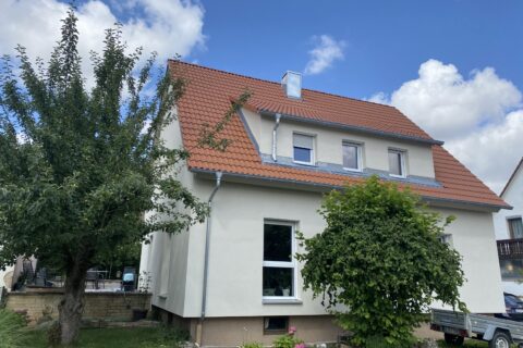 WDVS aus 20 cm Steinwolle